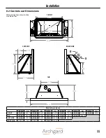 Предварительный просмотр 11 страницы Archgard 36- D VI E40LN - 1 Installation, Operation And Maintenance Manual