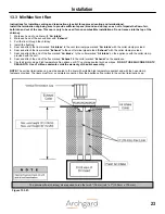 Предварительный просмотр 23 страницы Archgard 36-DVIE40LN-1 Installation, Operation And Maintenance Manual