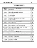 Предварительный просмотр 37 страницы Archgard 40-dvi40n Optima 40 - SB Installation, Operation And Maintenance Manual