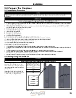 Предварительный просмотр 15 страницы Archgard 41-DVTE41LN-2 Installation, Operation And Maintenance Manual