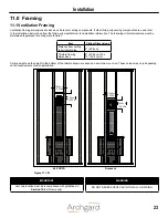 Предварительный просмотр 23 страницы Archgard 45-DVFE28LN-1 Installation, Operation And Maintenance Manual