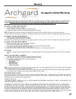 Предварительный просмотр 67 страницы Archgard 45-DVFE28LN-1 Installation, Operation And Maintenance Manual