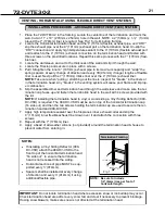 Предварительный просмотр 21 страницы Archgard 72-DVTE30N-2 Installation, Operation And Maintenance Manual