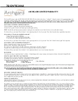 Предварительный просмотр 56 страницы Archgard 72-DVTE30N-2 Installation, Operation And Maintenance Manual