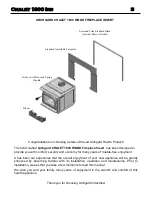 Предварительный просмотр 3 страницы Archgard Chalet 1800I Users Installation Operation & Maintenance Manual