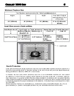 Предварительный просмотр 6 страницы Archgard Chalet 1800I Users Installation Operation & Maintenance Manual