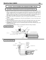 Предварительный просмотр 20 страницы Archgard NORTHFIRE 3400 Installation, Operation And Maintenance Manual