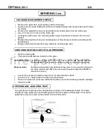 Предварительный просмотр 24 страницы Archgard OPTIMA 30 - 1 User'S Installation, Operation And Maintenance Manual