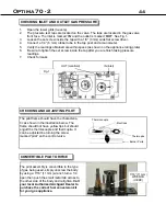 Preview for 44 page of Archgard Optima 70-2 User'S Installation, Operation And Maintenance Manual