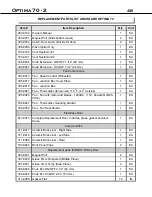 Preview for 48 page of Archgard Optima 70-2 User'S Installation, Operation And Maintenance Manual