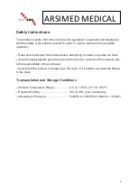 Preview for 4 page of ARCHIMED TC00-S User Manual