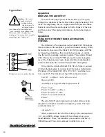 Preview for 30 page of Architect 1600 SE Professional Installer'S Consciousness Manual