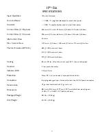 Preview for 17 page of Architectural Acoustics IP-Six User Manual