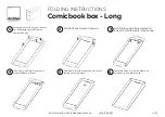 Archive Comicbook box - Long Folding Instructions предпросмотр