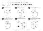 Preview for 2 page of Archive Comicbook Box - short Folding Instructions