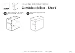 Preview for 3 page of Archive Comicbook Box - short Folding Instructions