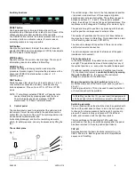 Предварительный просмотр 6 страницы Archive OS3 Operating Instructions Manual