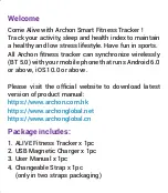 Preview for 2 page of Archon ALIVE AA-01 User Manual