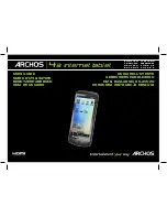 Archos 43 Internet Iablet User Manual preview