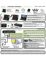 Предварительный просмотр 1 страницы Archos 500883 Instruction Sheet