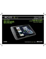 Preview for 1 page of Archos 501895 User Manual