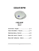 Preview for 1 page of Archos Cesar MPM User Manual