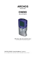 Предварительный просмотр 1 страницы Archos ONDIO (German) Benutzerhandbuch