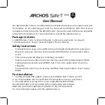 Preview for 1 page of Archos Safe-T Mini User Manual