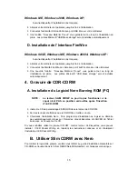 Preview for 16 page of Archos Slim CDRW User Manual