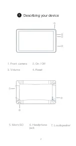 Предварительный просмотр 7 страницы Archos T101 WiFi Quick Start Manual