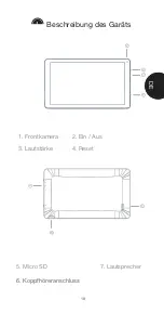 Предварительный просмотр 10 страницы Archos T101 WiFi Quick Start Manual