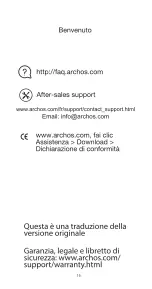 Preview for 15 page of Archos T70 Quick Start Manual