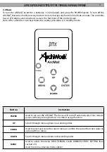 Preview for 27 page of ArchWork ARCGROUND3RGB User Manual