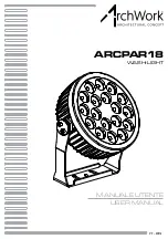 Preview for 1 page of ArchWork ARCPAR18 User Manual