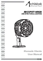 ArchWork ARCSPOT18RGB User Manual preview