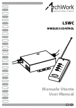 Предварительный просмотр 1 страницы ArchWork LSWC User Manual