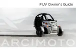 ARCIMOTO FUV Owner'S Manual предпросмотр