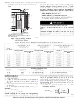 Preview for 6 page of Arcoaire A Series Installation, Start-Up, Operating And Service And Maintenance Instructions