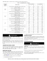 Preview for 9 page of Arcoaire A Series Installation, Start-Up, Operating And Service And Maintenance Instructions