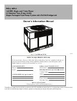 Arcoaire PHD4 Owner'S Information Manual preview