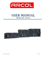 ARCOL FFLB Series User Manual preview