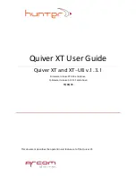 Arcom Digital Quiver XT User Manual preview