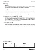 Preview for 2 page of Arcom SBC104 Technical Manual