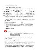 Preview for 11 page of Arcon 10310 Operating Manual