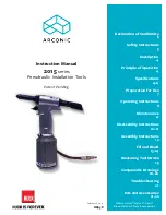 Arconic 2015 series Instruction Manual предпросмотр