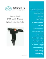 Предварительный просмотр 1 страницы Arconic 2480 series Instruction Manual