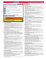 Предварительный просмотр 3 страницы Arconic 256 Instruction Manual