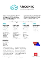 Preview for 28 page of Arconic 918 Series Instruction Manual