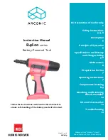 Arconic B4600 series Instruction Manual preview