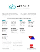 Предварительный просмотр 12 страницы Arconic B4600 series Instruction Manual